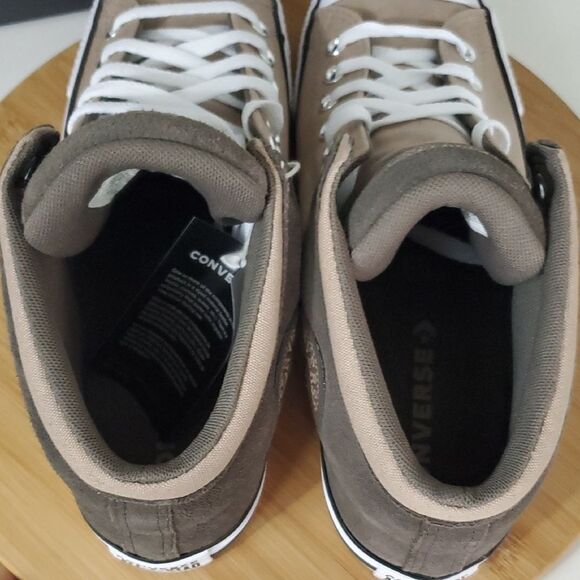 Converse All Star CTAS High Street Mid Unisex Sneakers Brown Tan M8/ W10 - Picture 7 of 10